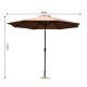 Umbrella fabric coffee φ3x2,45m...