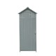 Garden shed grey wood 77x54,2x179cm...