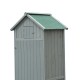 Garden shed grey wood 77x54,2x179cm...