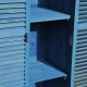 Hangar de jardin avec bois bleu aveugle 87...