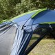 Tent type forward foldable for camping - blue oscu.
