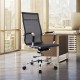 Office chair liftable black 55x62x111-119cm...