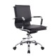 Office chair swivel black pu steel 55x62x95-...