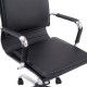 Office chair swivel black pu steel 55x62x95-...