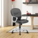 Office chair desk liftable rotary blackr.