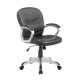 Office chair desk liftable rotary blackr.