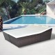 2-piece tumbona for garden ratan 197x130...