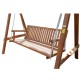 Swing chair - natural wood color - mad.