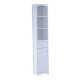 Mueble Armario Multiusos – Color blanco - Madera – 3...