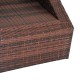 Mueble Jardín de Sillas Mesa y Cojín – Color ratan –...