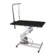 Folding table canine hairdressing with hydraulic tension.