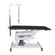 Folding table canine hairdressing with hydraulic tension.