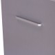 Auxiliary kitchen cart– gray color – mdf, metal. .