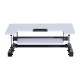 Table portable pour ordinateur – couleur douce.