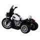 Electric motorbike car tricycle children + 3 years – color.