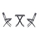 Furniture set with 1 table and 2 chairs – ne color.