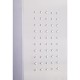 Multifunction shower panel with hot temperature.