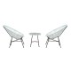 Furniture set terrace garden – white color –...