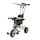 Tricycle for children with capota – white – hier.