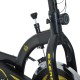 Bicicleta de fiação de fitness - cor preta.