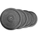 DISQUES DE GYM EN CAOUTCHOUC 30 MM