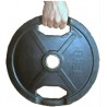 RUBBER WEIGHT DISCS 51 MM WITH GRIP