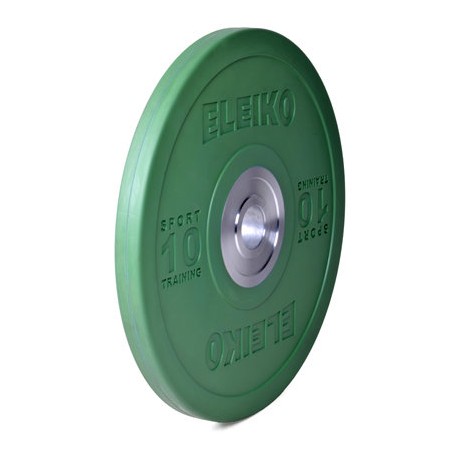 DISCOS OLÍMPICOS DE COLORES ENTRENAMIENTO DEPORTIVO ELEIKO 