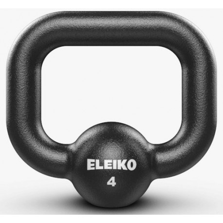 PESAS RUSAS KETTLEBELL ELEIKO ENTRENAMIENTO COLOR NEGRO