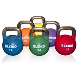 PESAS RUSA KETTLEBELL ELEIKO COMPETIÇÃO DOS CORES