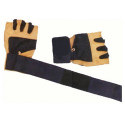 GUANTES DE GIMNASIO ENTRENAMIENTO CON CORREA / MUÑEQUERA