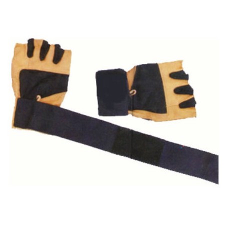 GUANTES DE GIMNASIO ENTRENAMIENTO CON CORREA / MUÑEQUERA