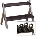 SUPORTE / RACK DE KETTLEBELLS E MANCUERS