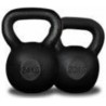 KETTLEBELLS - NOIR - 4 KG À 48 KG