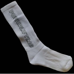 POWERLIFTING SOCKS (WHITE OR BLACK)