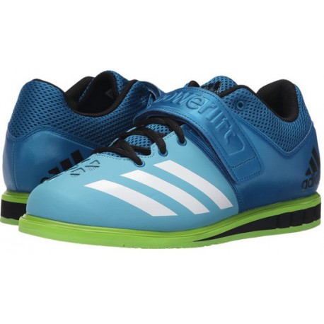 ZAPATILLAS ADIDAS POWERLIFT 3 - AZUL - HALTEROFILIA / POWERLIFTING