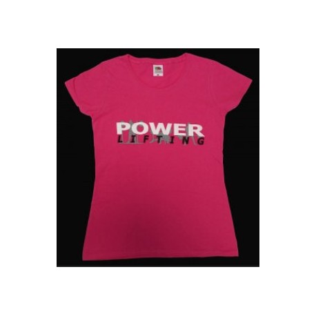 CAMISETA POWERLIFTING CHICA