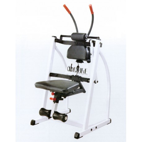 SENTADO MÁQUINA ABDOMINAL (DISC) CINZA