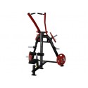 BACK-THROWING MACHINE . UNILATERAL MOVEMENT (E.G., OLYMPICS 50 MM)