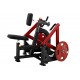 BACK ROWING BENCH . UNILATERAL MOVEMENT (DISKS 50 MM)