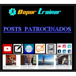 POST ESPORTE PATROCINADO, FITNESS, SAÚDE, PERSONAL TRAINER, YOUTUBER.