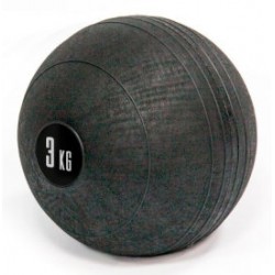 SLAM BALL BASIC BLACK - 3 KG, 5 KG, 7 KG, 9 KG / CROSSFIT - FONCTIONNEL
