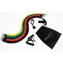 ELASTIC STRING SET WITH CARABINER - 6 LEVELS