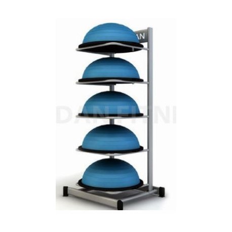 SOPORTE BOSU BALL PROFESIONAL (CAPACIDAD: 5 UNIDADES)