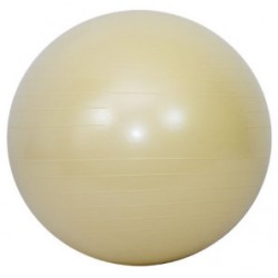 FITNESS-BALL - FITBALL 75 CM FARBE VANILLE