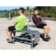 DOUBLE BENCH OF ABDOMINAL PARK BIOHEALTHY / GARDEN