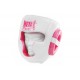 CAPACETE DE BOXE COMPLETO PARA MENINA - METAL