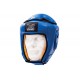 CASQUE DE BOXE EN CUIR POUR COMPETICION . MÉTAL