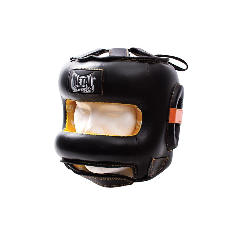 CASCO BOXEO BARRA FRONTAL PRO METAL BOXE