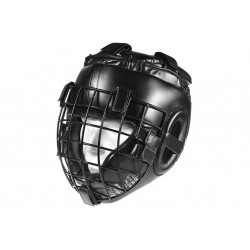 CASCO PROTECTOR ESPECIAL DE LUCHA CON REJILLA  EXTREME METAL