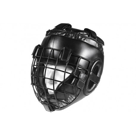 SPECIALE PROTEZIONE CASCO LOTTA CON GRIGLIA - METALLO ESTREMO